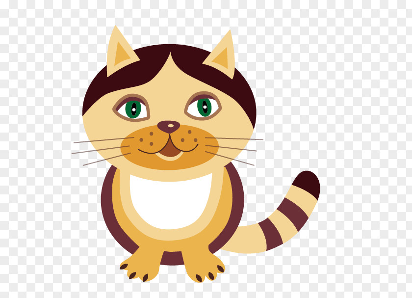 Tiger Kitten Whiskers Cat Illustration PNG