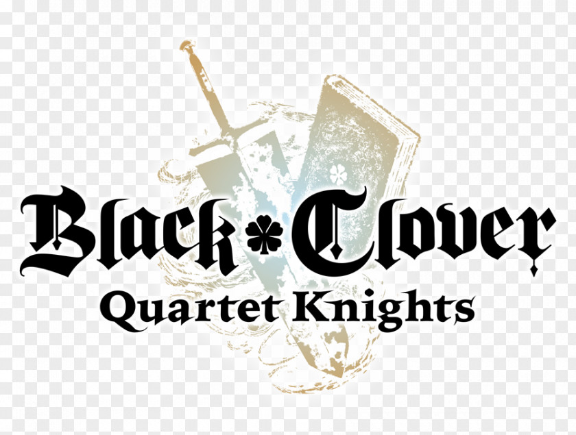 Black Clover Enterprises Clover: Quartet Knights Logo PlayStation 4 PNG
