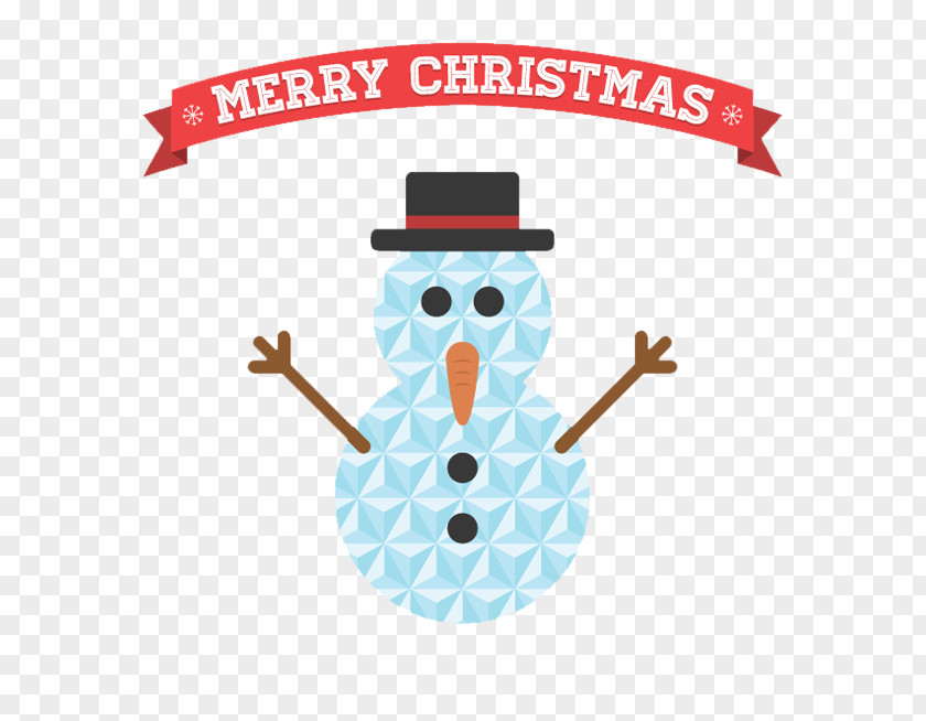 Creative Geometric Christmas Snowman Card Greeting & Note Cards PNG