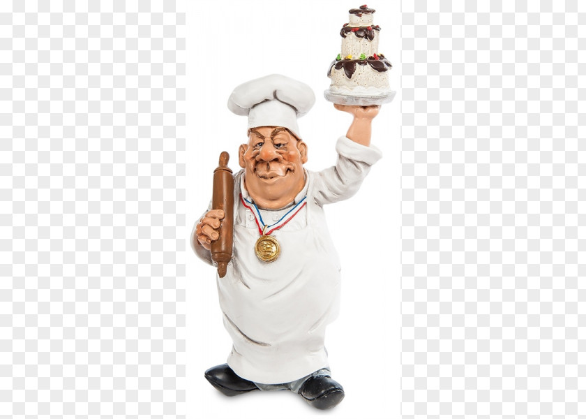 Figurine Cook Pastry Chef Profession PNG