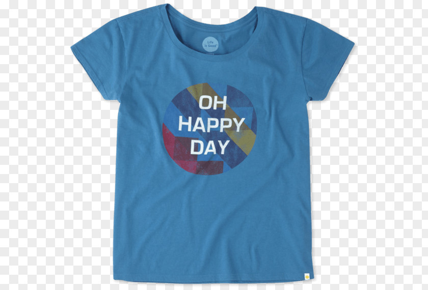 Happy Women's Day T-shirt Electric Blue Clothing Cobalt PNG