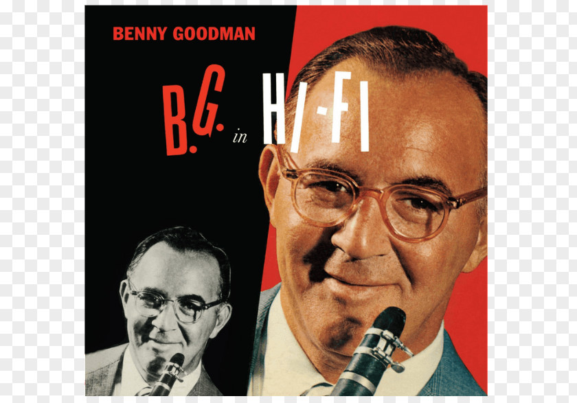 Benny B Goodman Phonograph Record Album B.G. In Hi-Fi Compact Disc PNG
