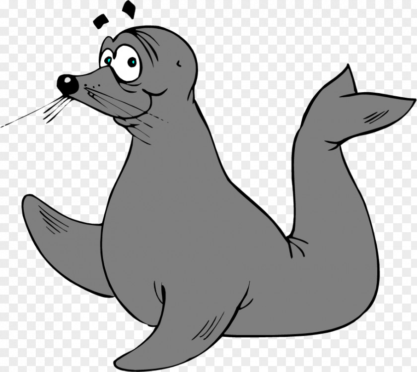 Cartoon Sea Lion Free Content Pinniped Clip Art PNG