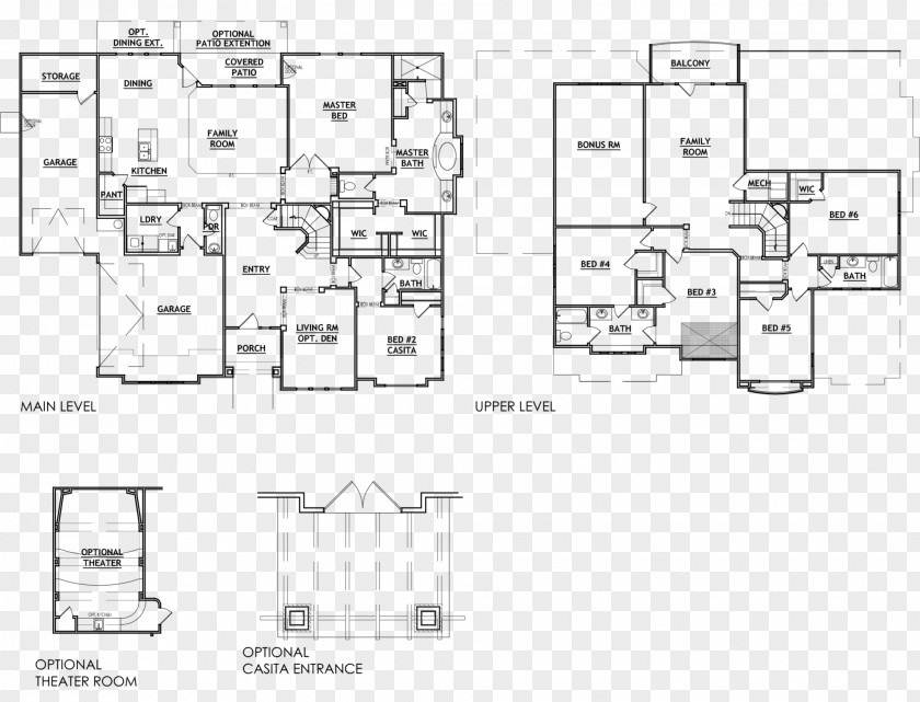 Design Floor Plan Technical Drawing PNG