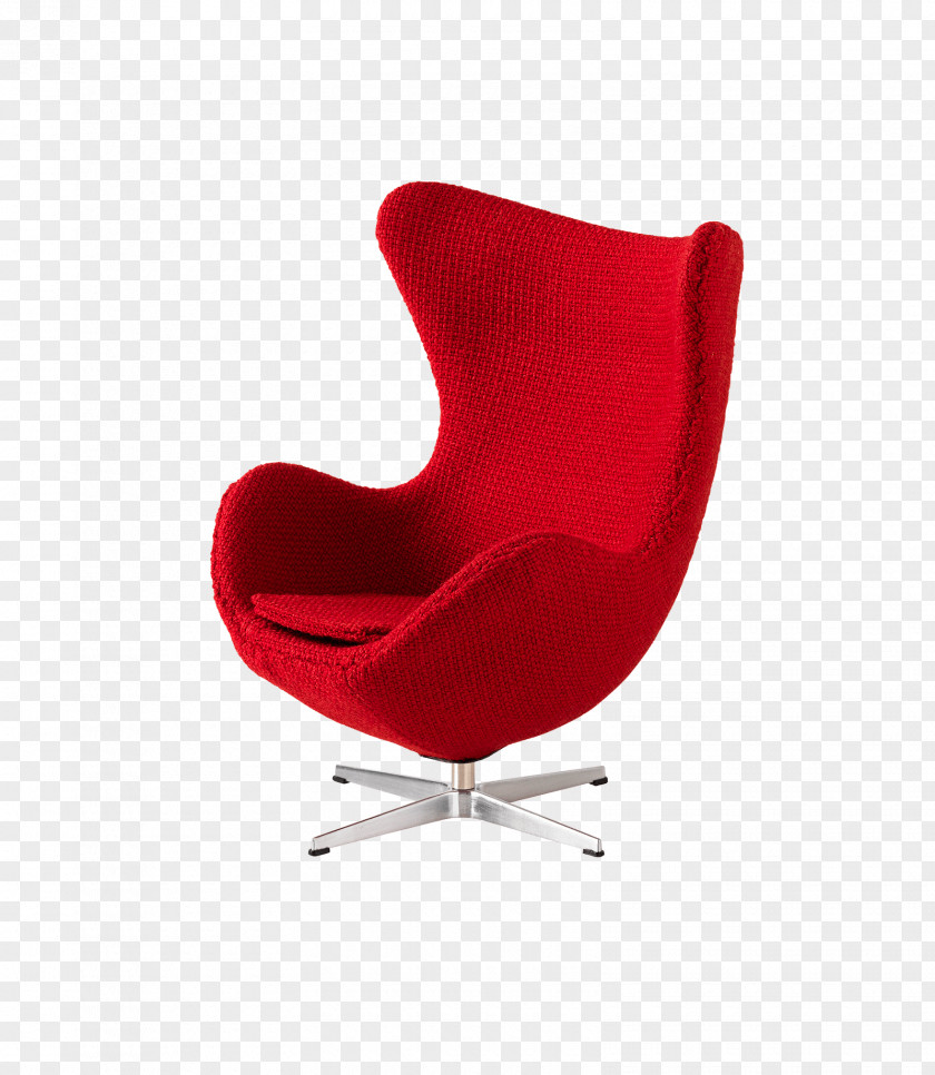 Red Variant Cancer Cell Egg Eames Lounge Chair Swan Fritz Hansen PNG