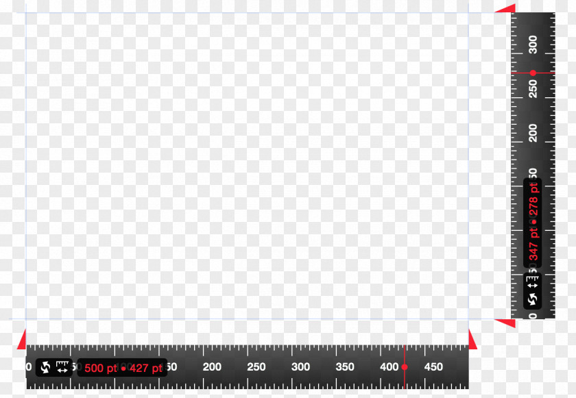 Ruler Angle Measurement User Interface PNG