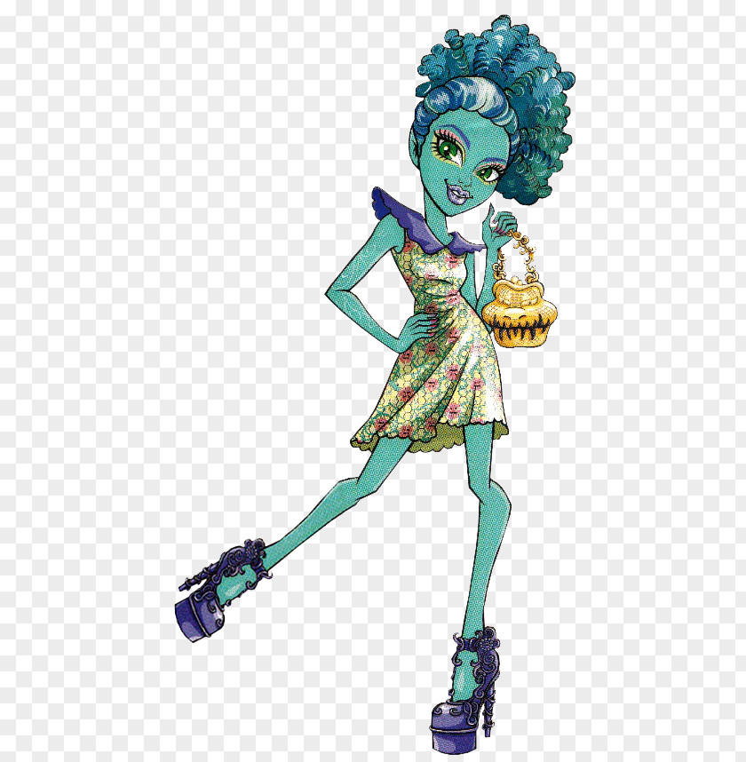 Swamp Creature Honey Island Monster High Doll Draculaura PNG