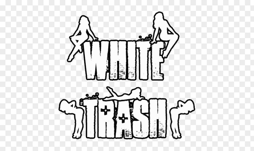 White Trash Waste Trailer Clip Art PNG