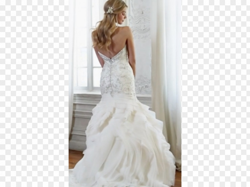 Blush Floral Wedding Dress Bride Clothing PNG