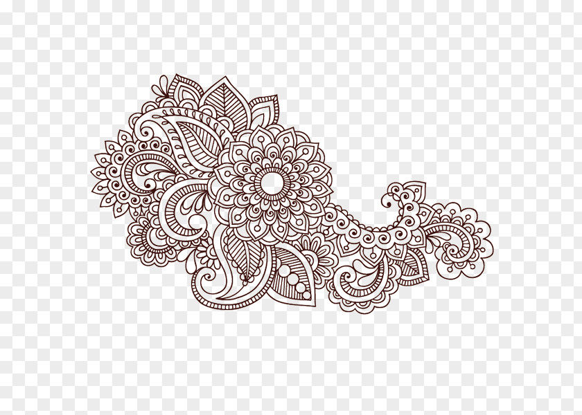 HENNA POWDER Colouring Pages Paisley Designs Coloring Book Mehndi Mandala PNG