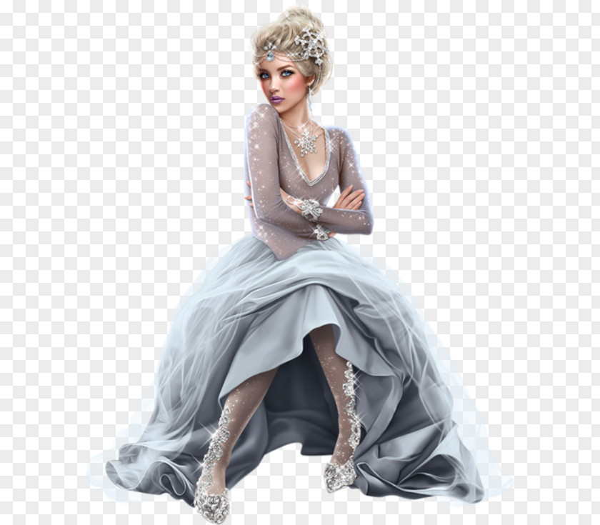 Woman Queen Of Hearts Winter Female Dress PNG