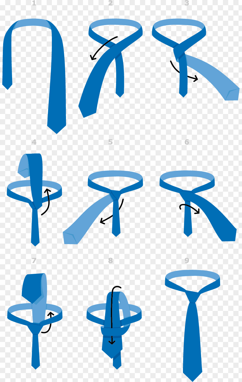 Business Tie Step The 85 Ways To A Half-Windsor Knot Necktie PNG