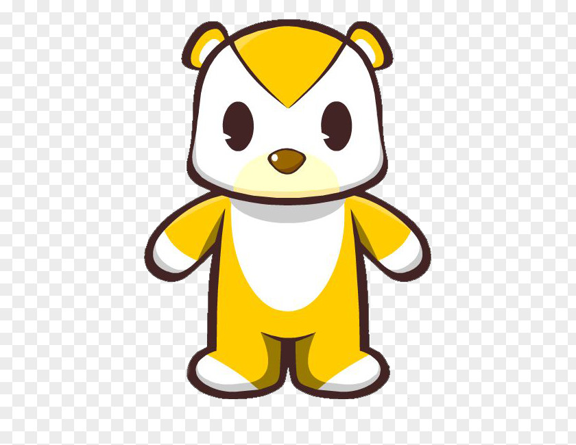 Cute Little Bear Aobi Island Browser Game Sticker Goods PNG