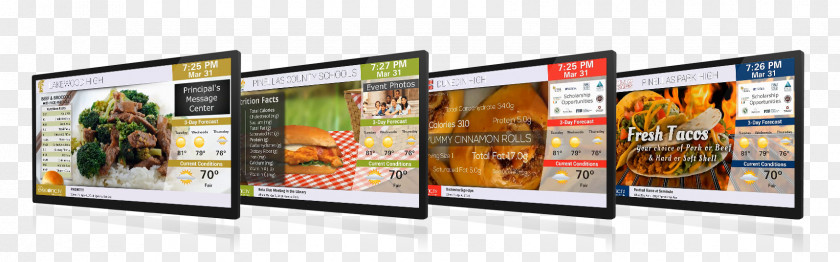 Display Advertising Device Multimedia Communication PNG