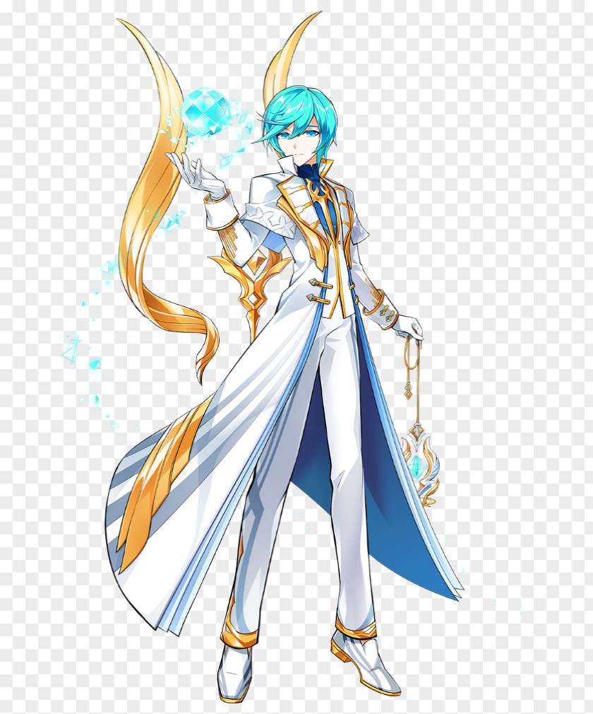 Expressionless Elsword Video Game Closers Character PNG