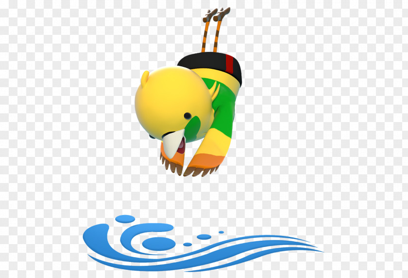 Jakarta Palembang 2018 Asian Games Diving Mascot Logo PNG