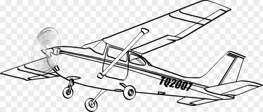 Airplane Cessna 172 182 Skylane Aircraft PNG