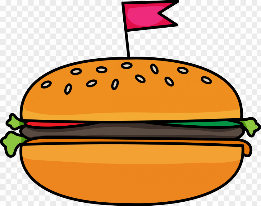 Black Burger Drawing Digital Stamp Clip Art PNG