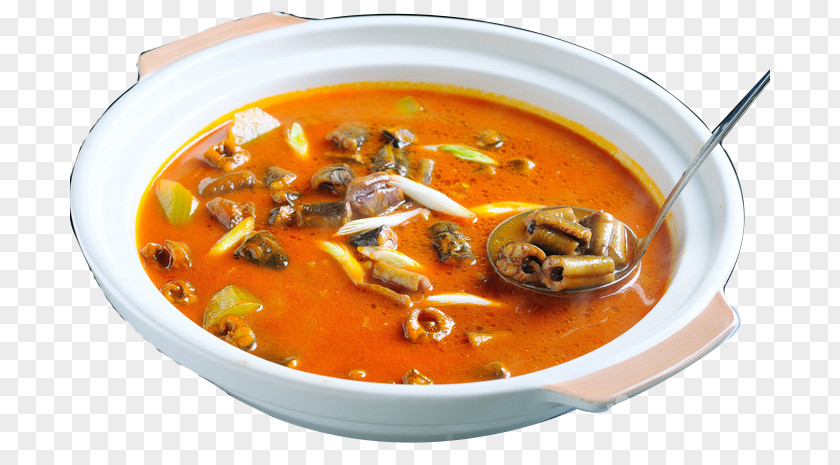 Hot Chili Oil Eel Red Curry Pot Gulai PNG