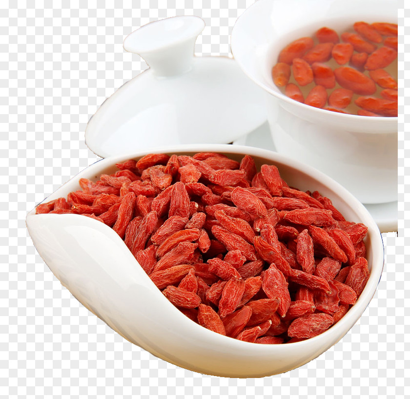 Wolfberry Tea Herbal Zhongning County Goji Food PNG