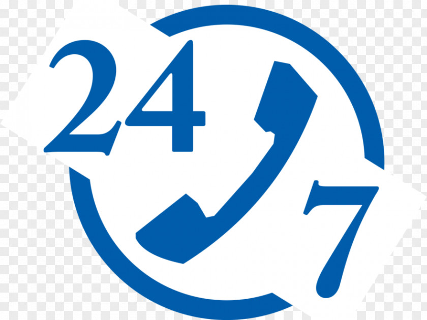 24/7 Logo Telephone Call Customer Service Mobile Phones PNG