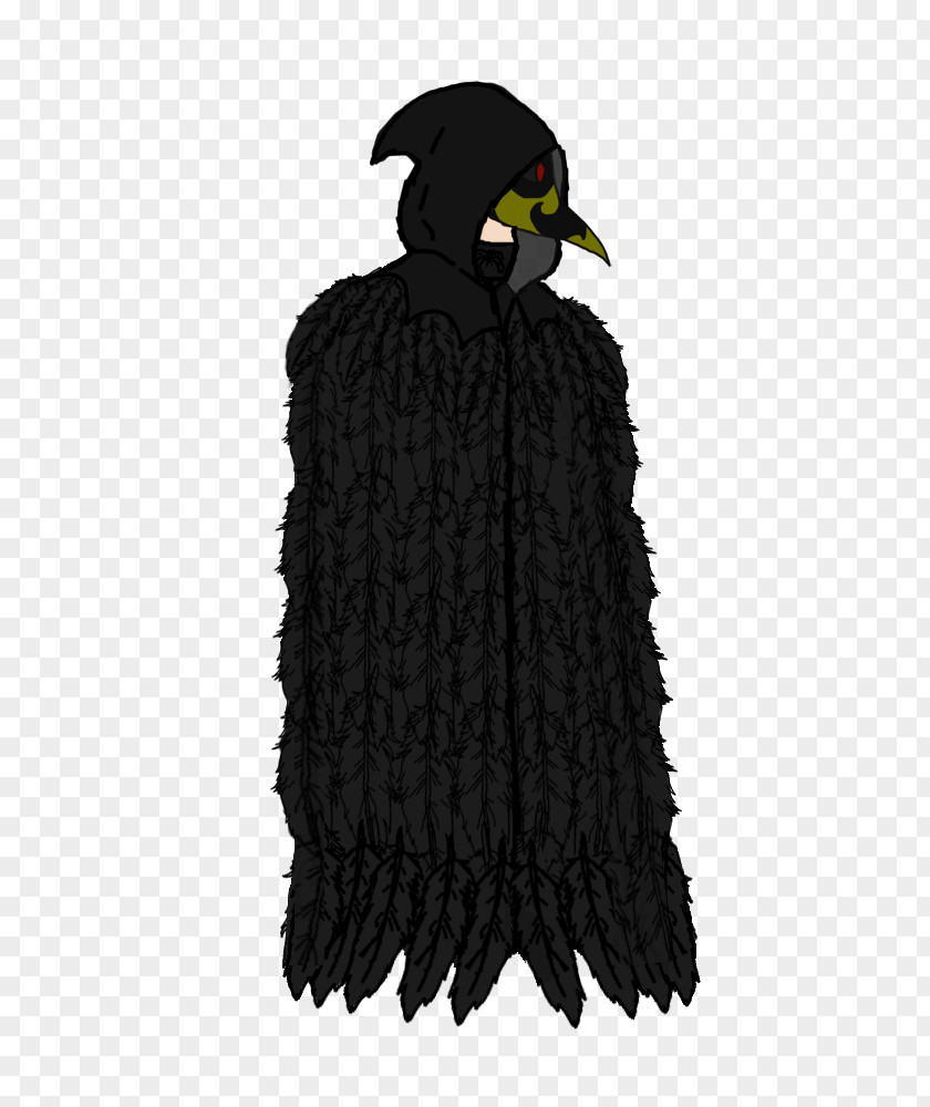 Cloak Feather Beak Fur Costume Design Outerwear PNG