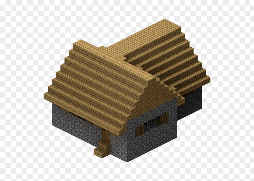 Minecraft Building House PNG