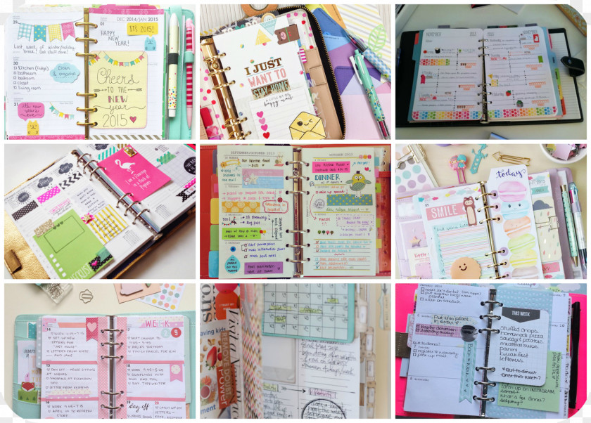 Notebook Paper Diary Filofax Exercise Book PNG