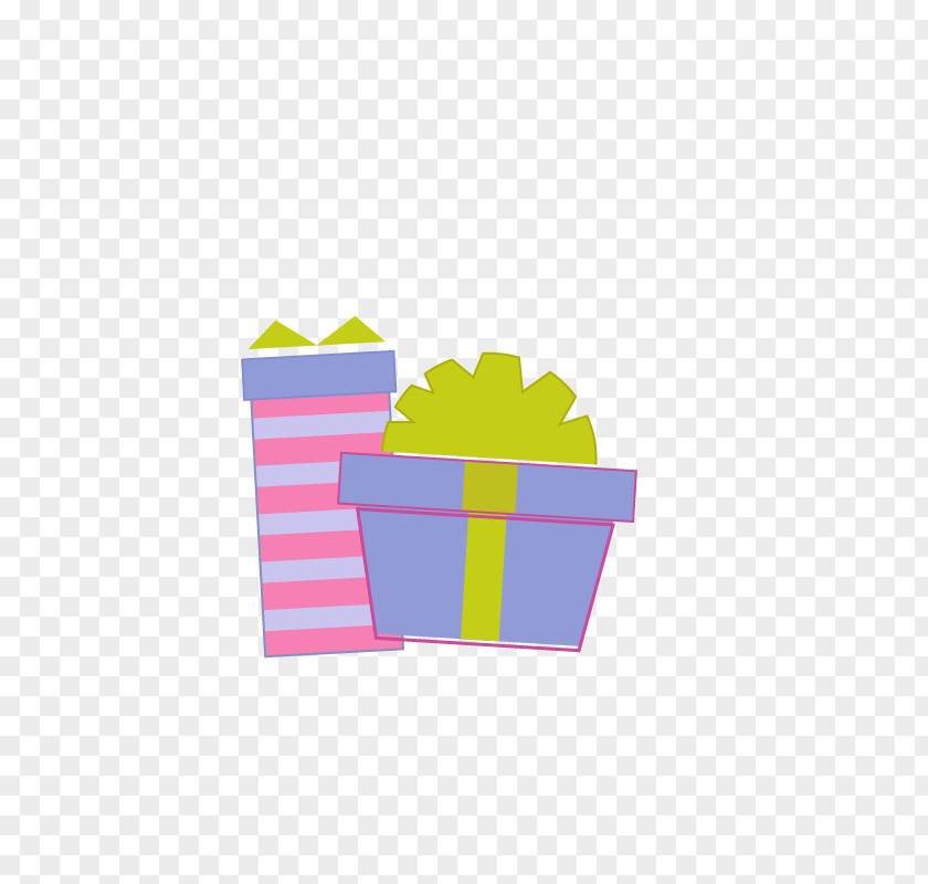 Cartoon Gift 2 Parts PNG