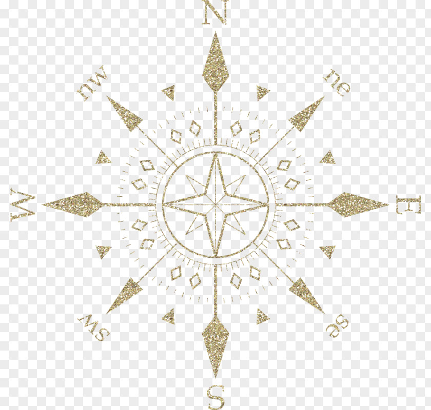 Compass Diamant Koninkrijk Tattoo PNG