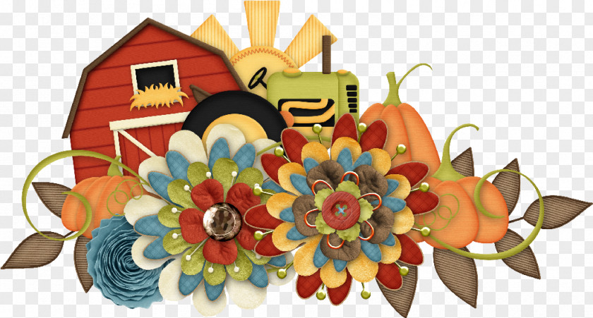 Design Essonne Cut Flowers Animaatio PNG