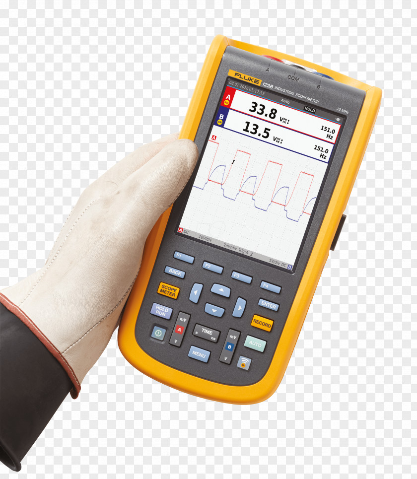 Electronic Product Oscilloscope Fluke Corporation Multimeter Waveform Troubleshooting PNG