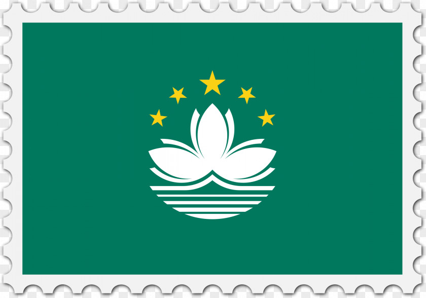 Flag Of Macau China Special Administrative Regions PNG