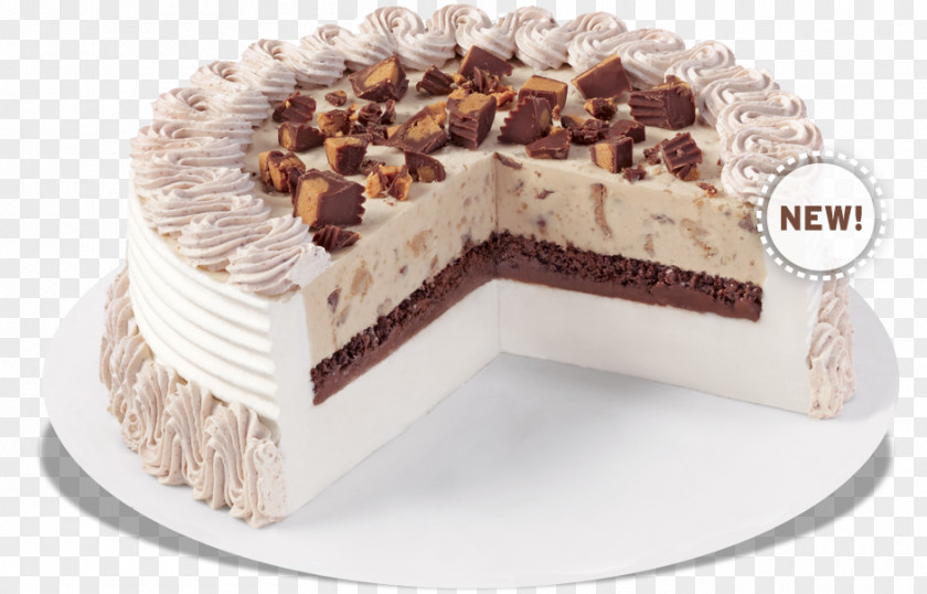 Nice Cream Cake Ice Reese's Peanut Butter Cups Butterfinger PNG