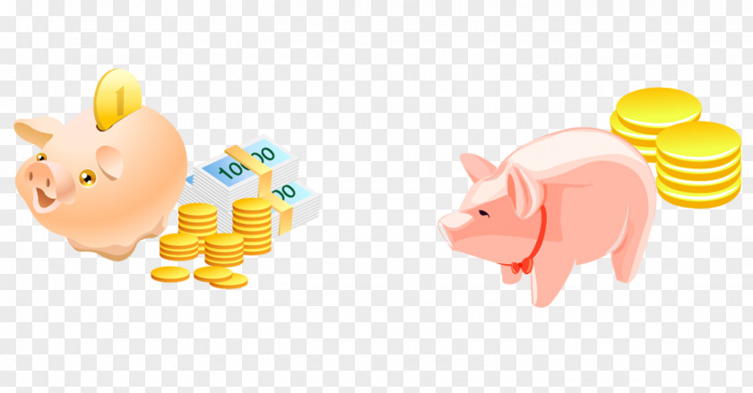 Vector Material Piggy Bank Money Rachat De Crxe9dit Finance Icon PNG