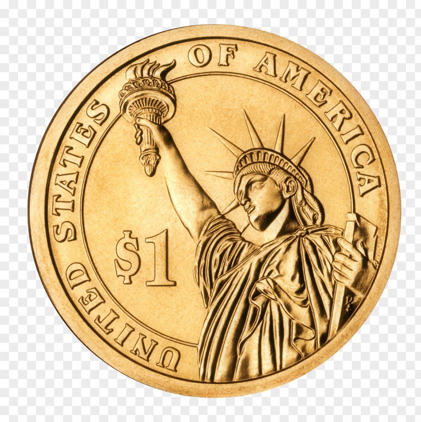 Dollar Coin United States Presidential $1 Program PNG