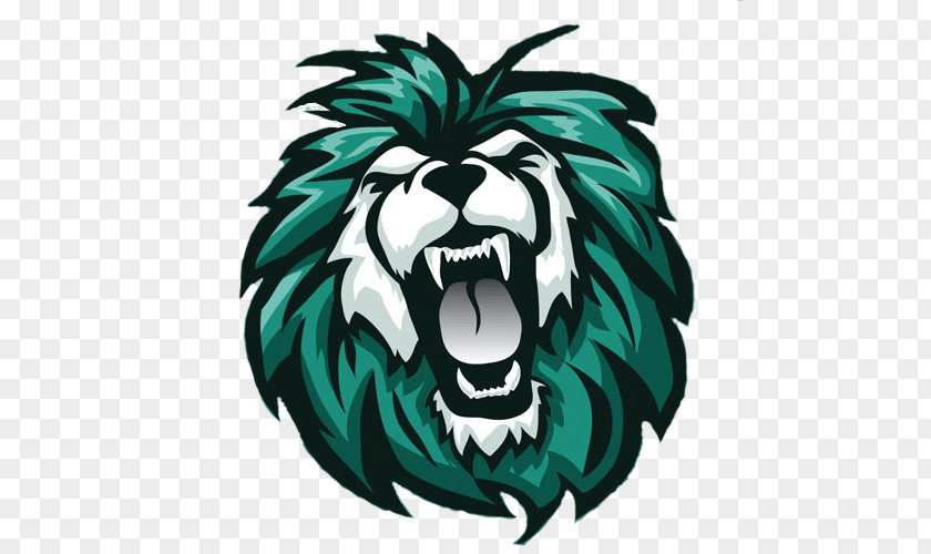 Lion Logo Electronic Sports PNG