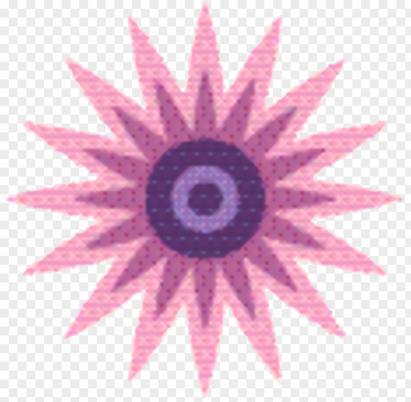 Logo Symmetry Pink Flower Cartoon PNG