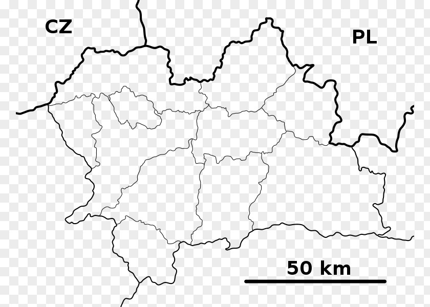 Map Žilina Rajec Zbyňov Trenčín Region PNG