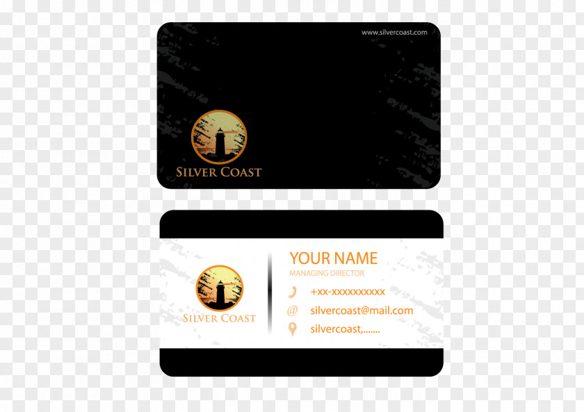 Modern Business Card Logo Brand Multimedia Font PNG