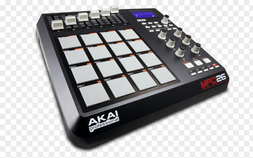Musical Instruments Akai MPD26 MPC MIDI Controllers PNG