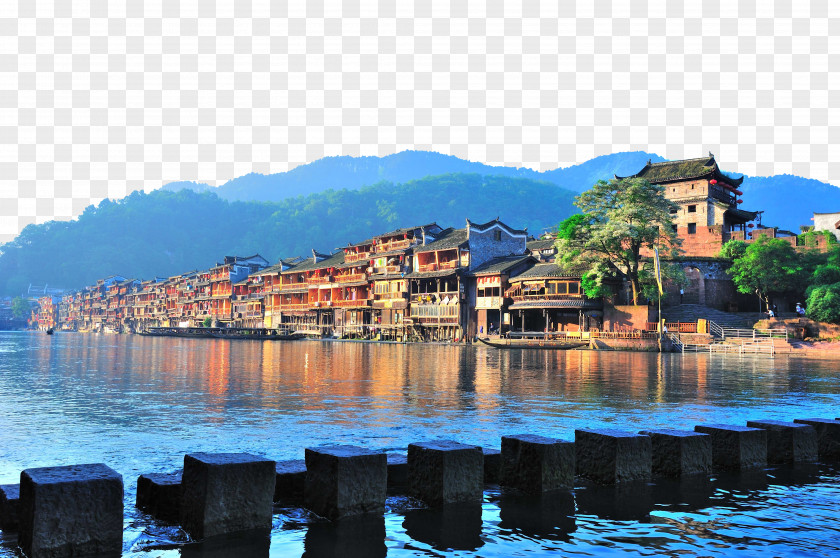 Phoenix City Tourist Attractions Fenghuang County Zhangjiajie Pingyao Package Tour Attraction PNG