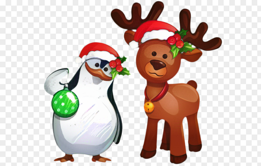 Reindeer Rudolph Santa Claus Vector Graphics Illustration PNG