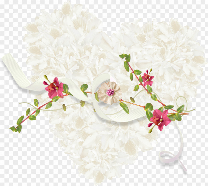 WEDDING FLOWERS Flower Heart Clip Art PNG