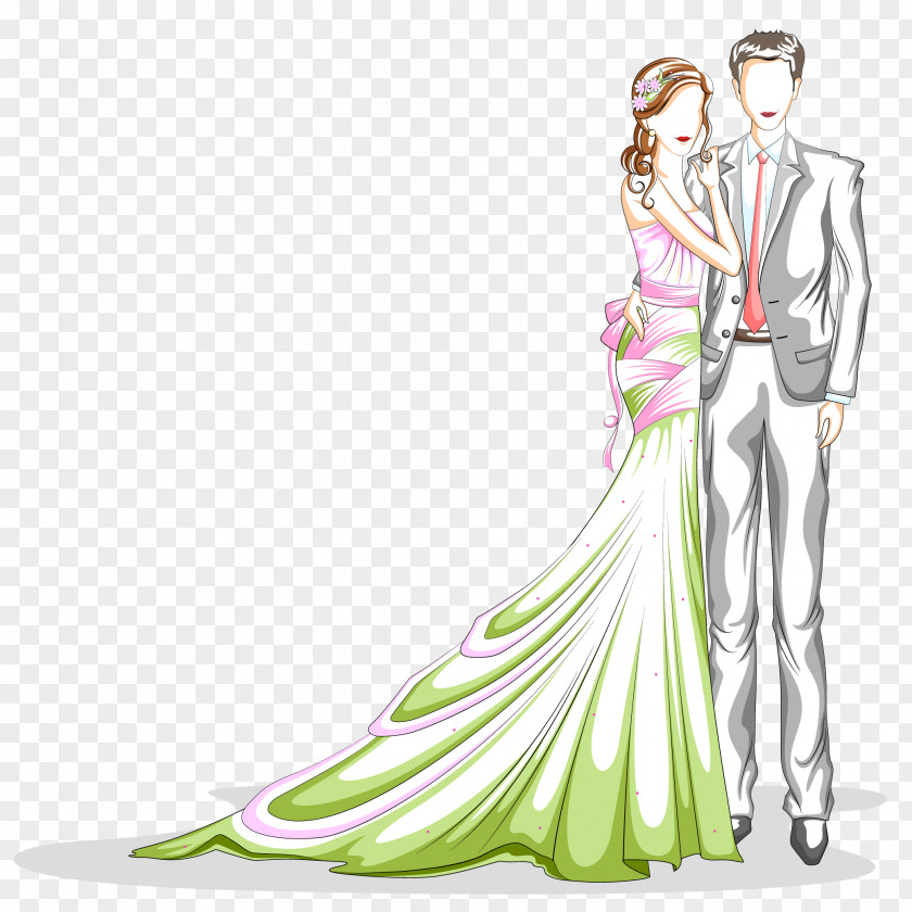 Wedding Material Bridegroom Illustration PNG