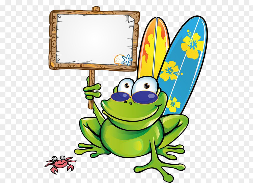 A Frog Cartoon Royalty-free Illustration PNG