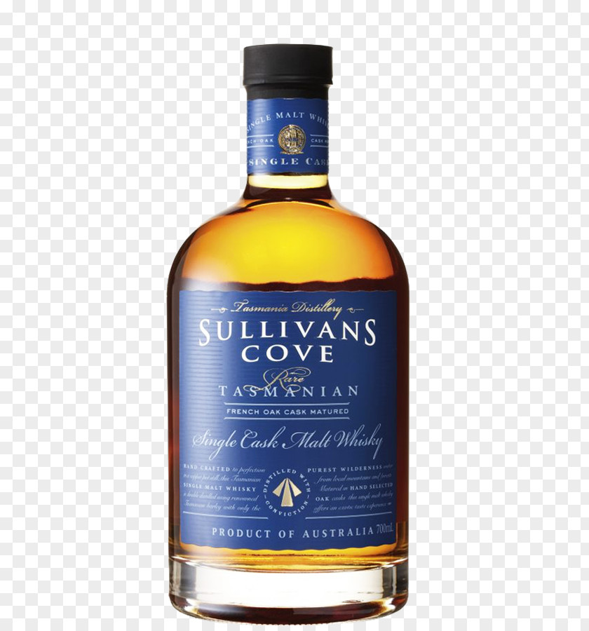 Bottle Liqueur Whiskey Single Malt Whisky Sullivans Cove Scotch PNG