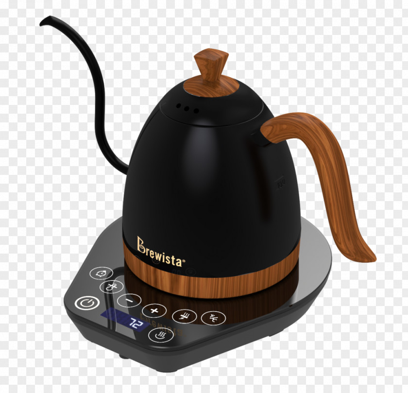 Coffee Brewista Artisan Gooseneck Variable Kettle 600ml Flow Restrictor PNG