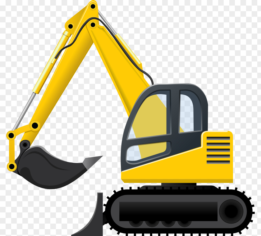 Equipment Sign Cliparts Caterpillar Inc. Excavator Backhoe Clip Art PNG