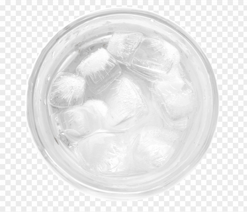 HD Ice Cube Cream Milkshake Glass PNG